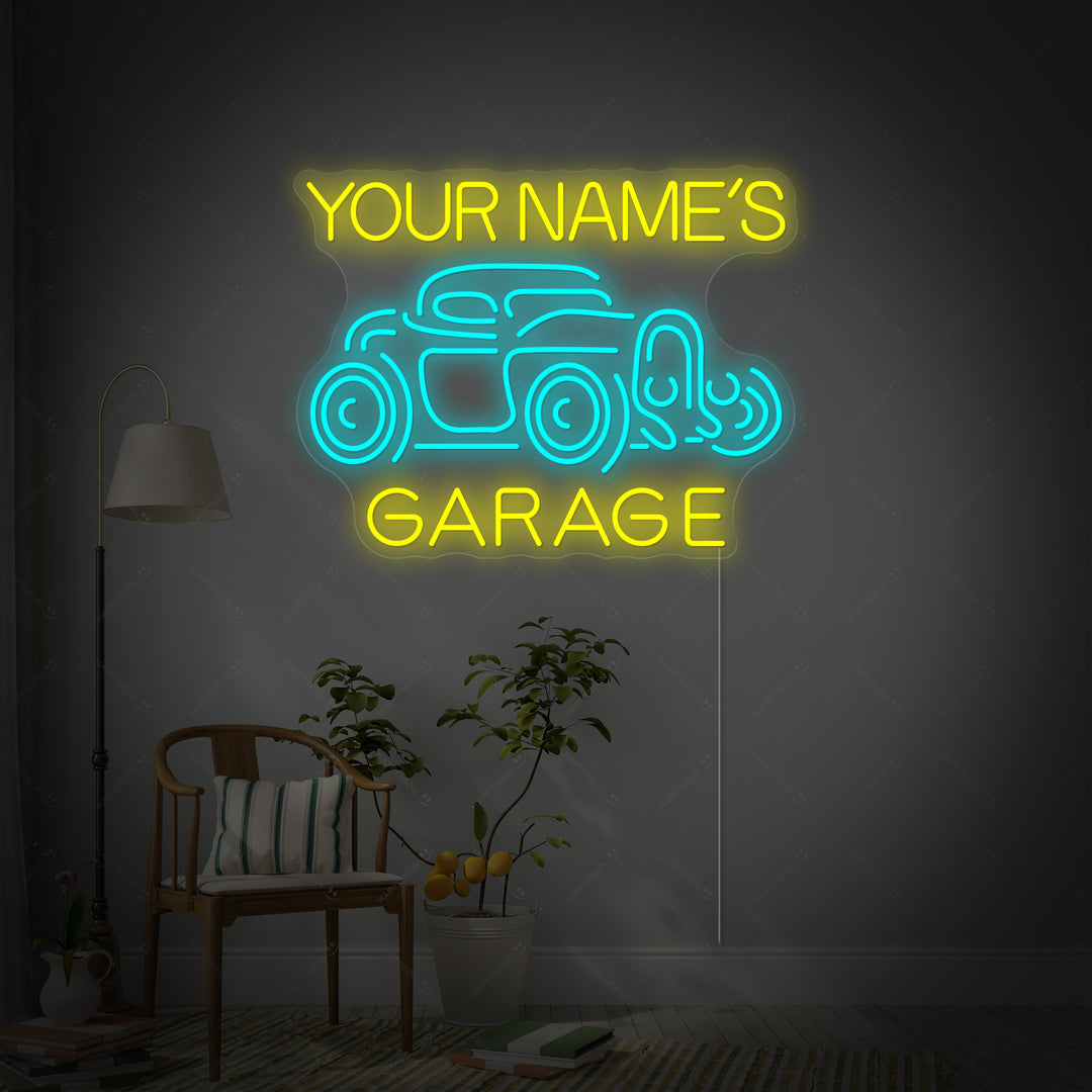 "Jack Garage" Insegna al neon