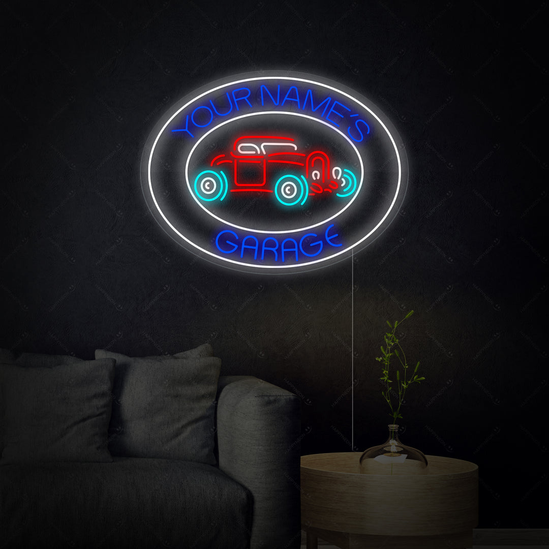 "Scotts Garage" Insegna al neon