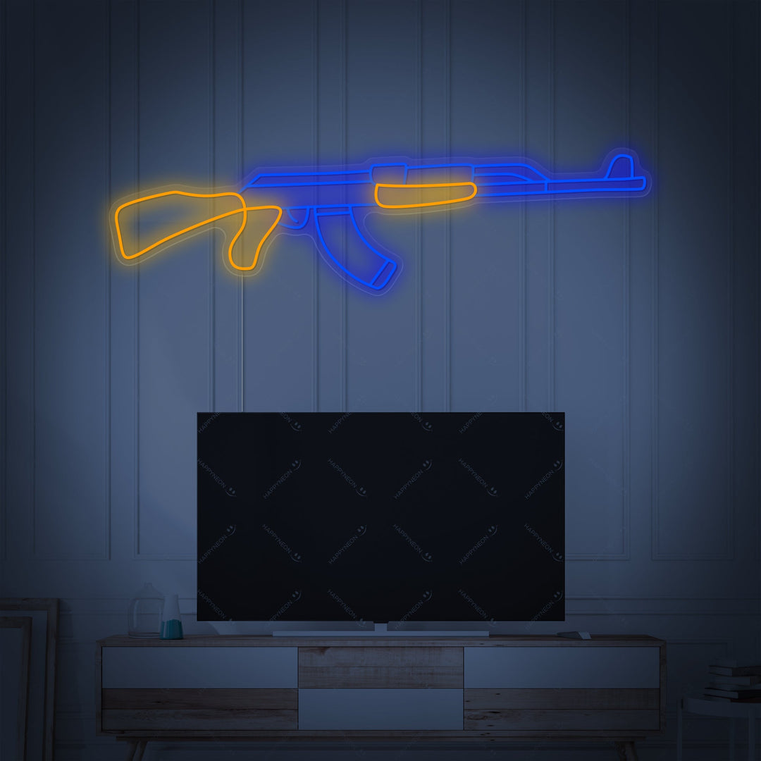 "Ak47" Insegna al neon