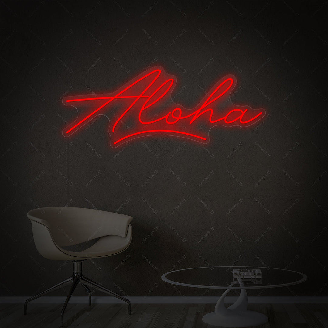 "Aloha" Insegna al neon