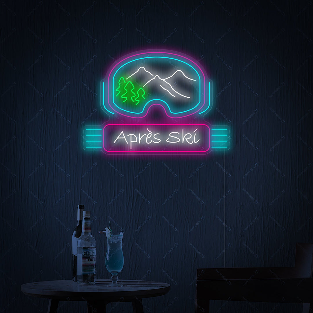 "Apres Ski" Insegna al neon