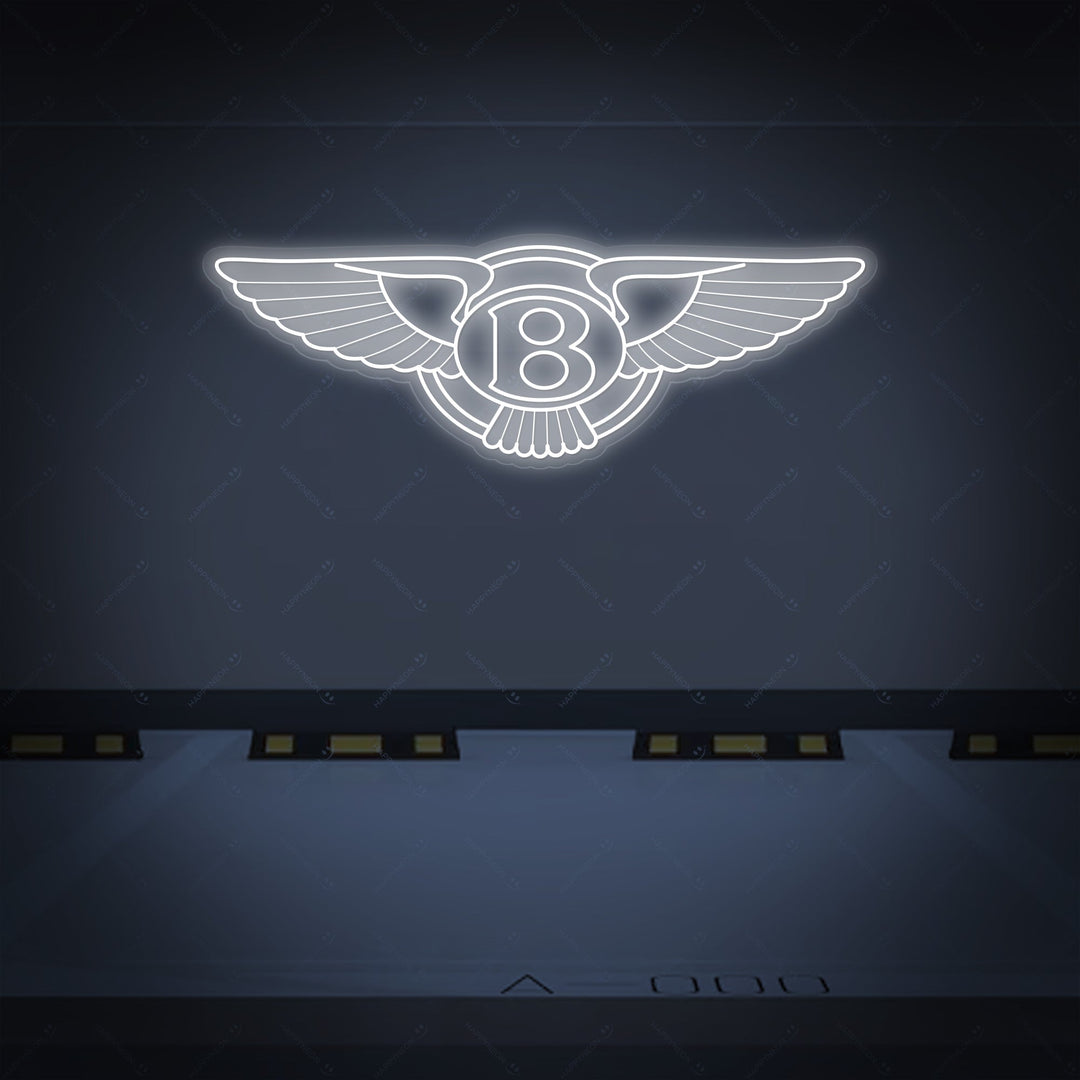 "Bentl-Car" Insegna al neon