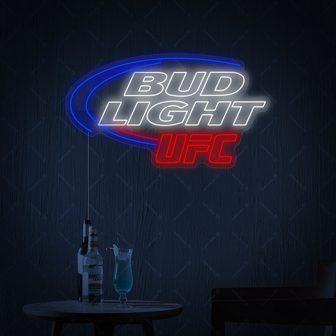 "Bud Light UFC" Insegna al neon