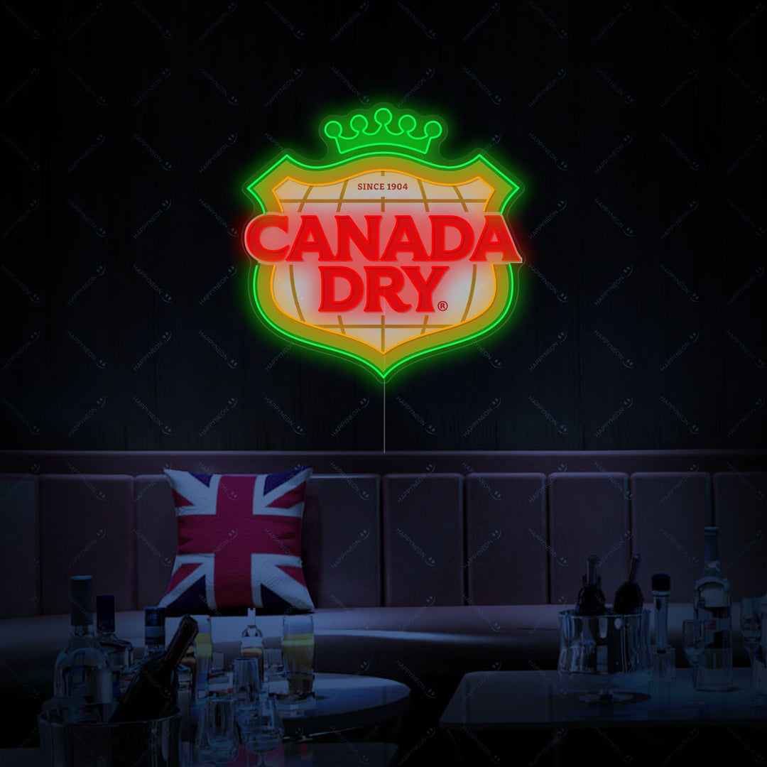 "Canada Dry" Insegna al neon