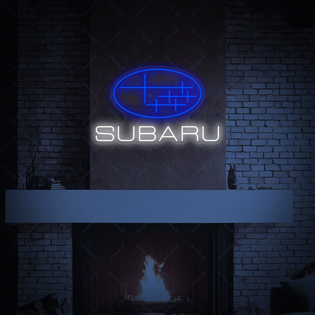 "SUBARU" Insegna al neon