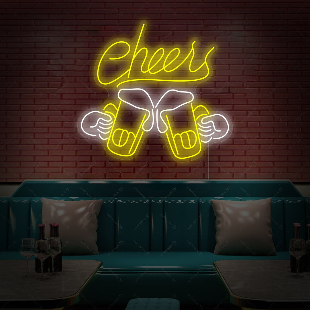 "Cheers" Insegna al neon