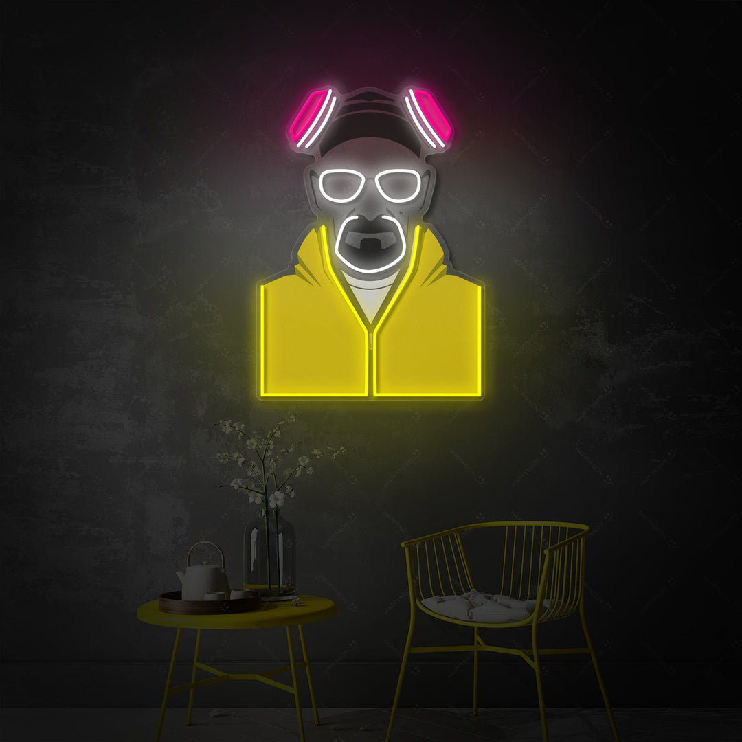 "Genio Chimico" Insegna al neon
