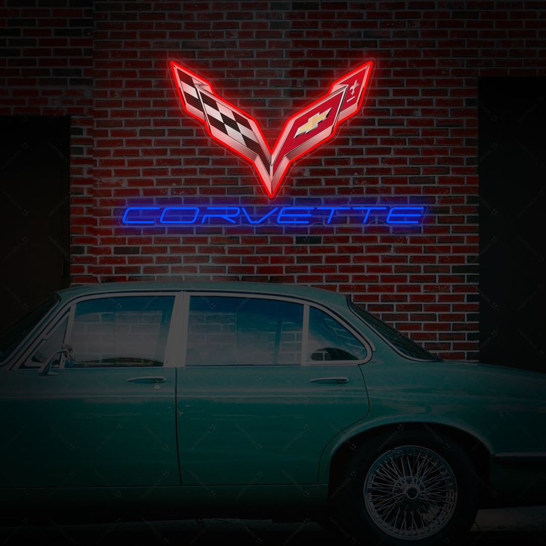 "Corve-Logo" Insegna al neon