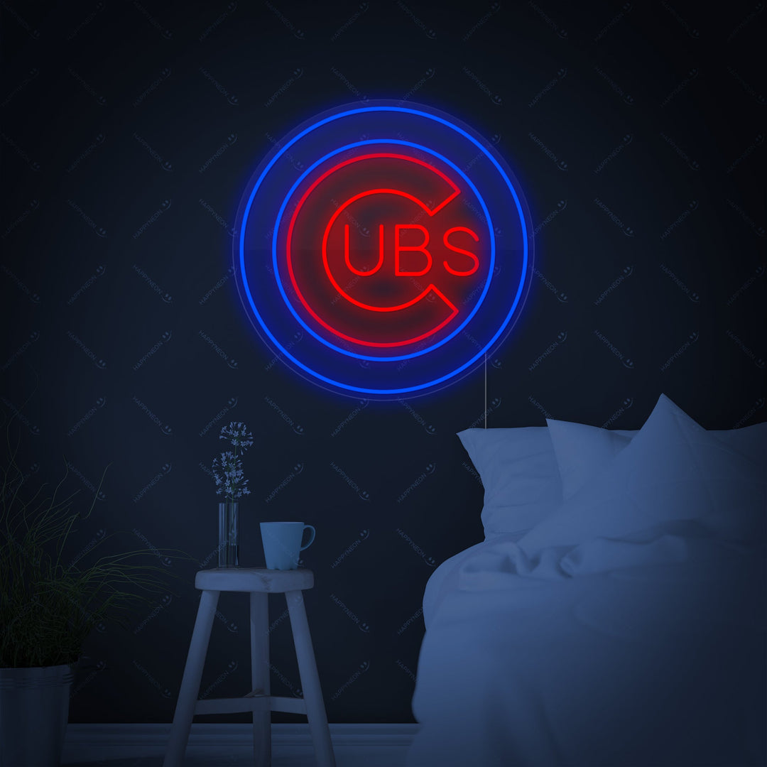 "CUBS" Insegna al neon
