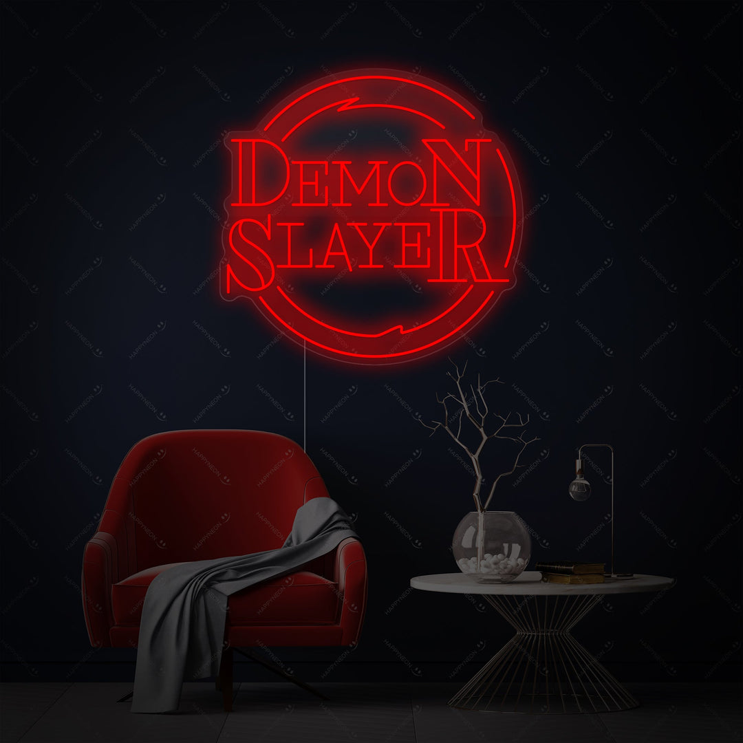 "Demon Slayer" Insegna al neon