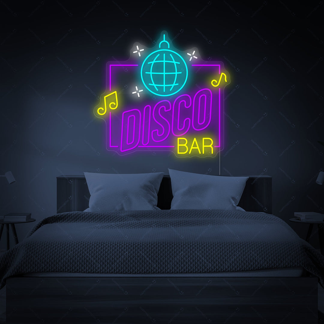 "Disco Bar" Insegna al neon