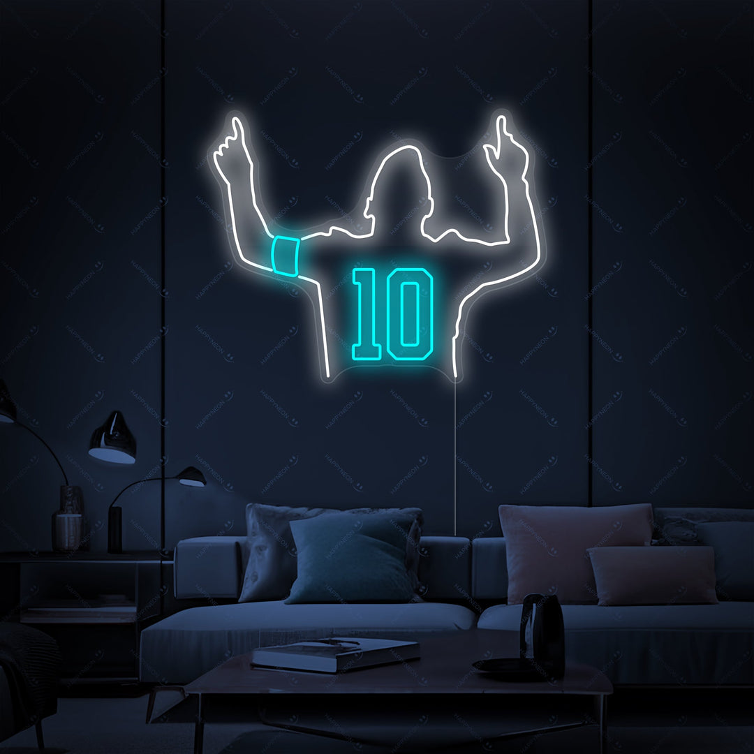"Messi" Insegna al neon