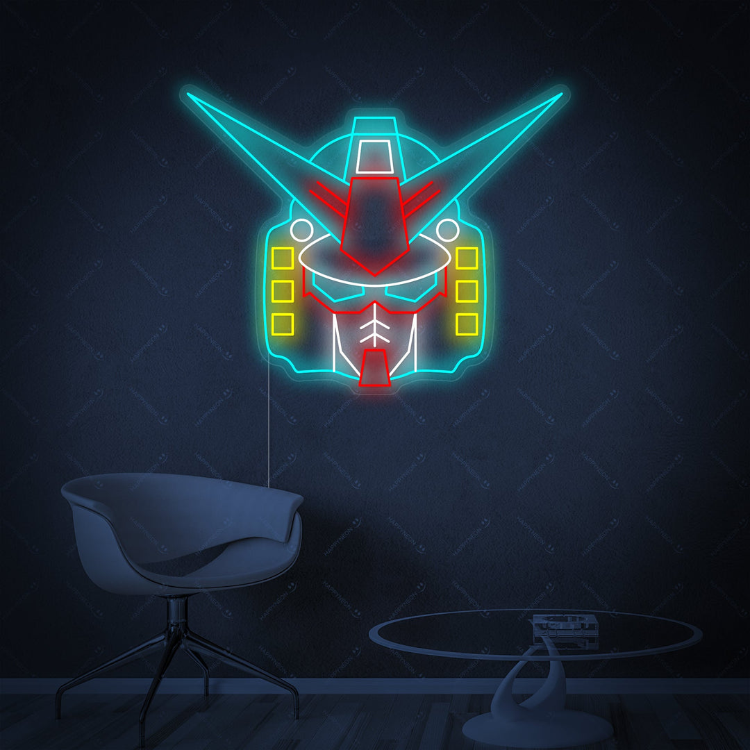 "Gundam Robot" Insegna al neon