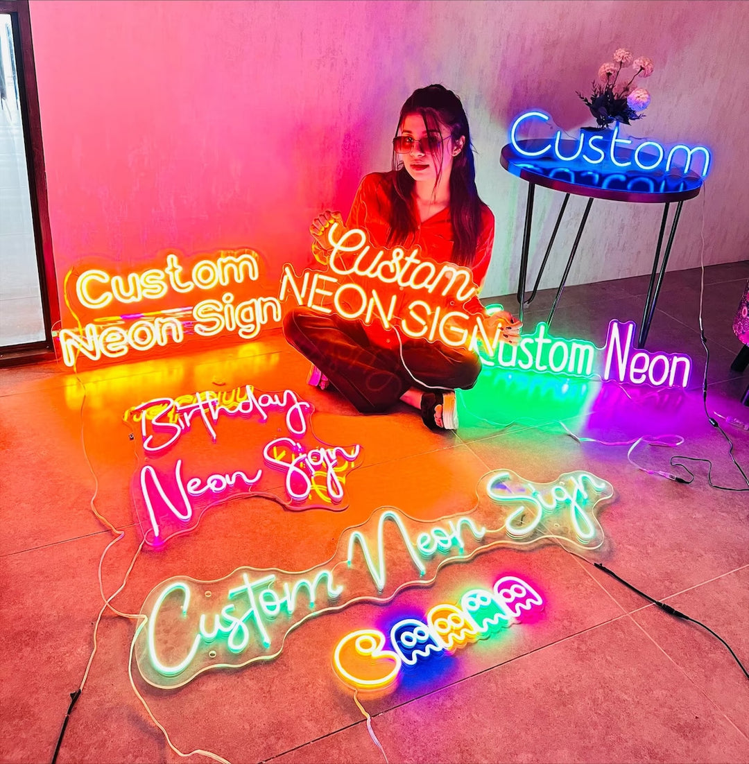 Scritte LED Personalizzate, Scritte Neon Personalizzate, Scritte Luminose Personalizzate