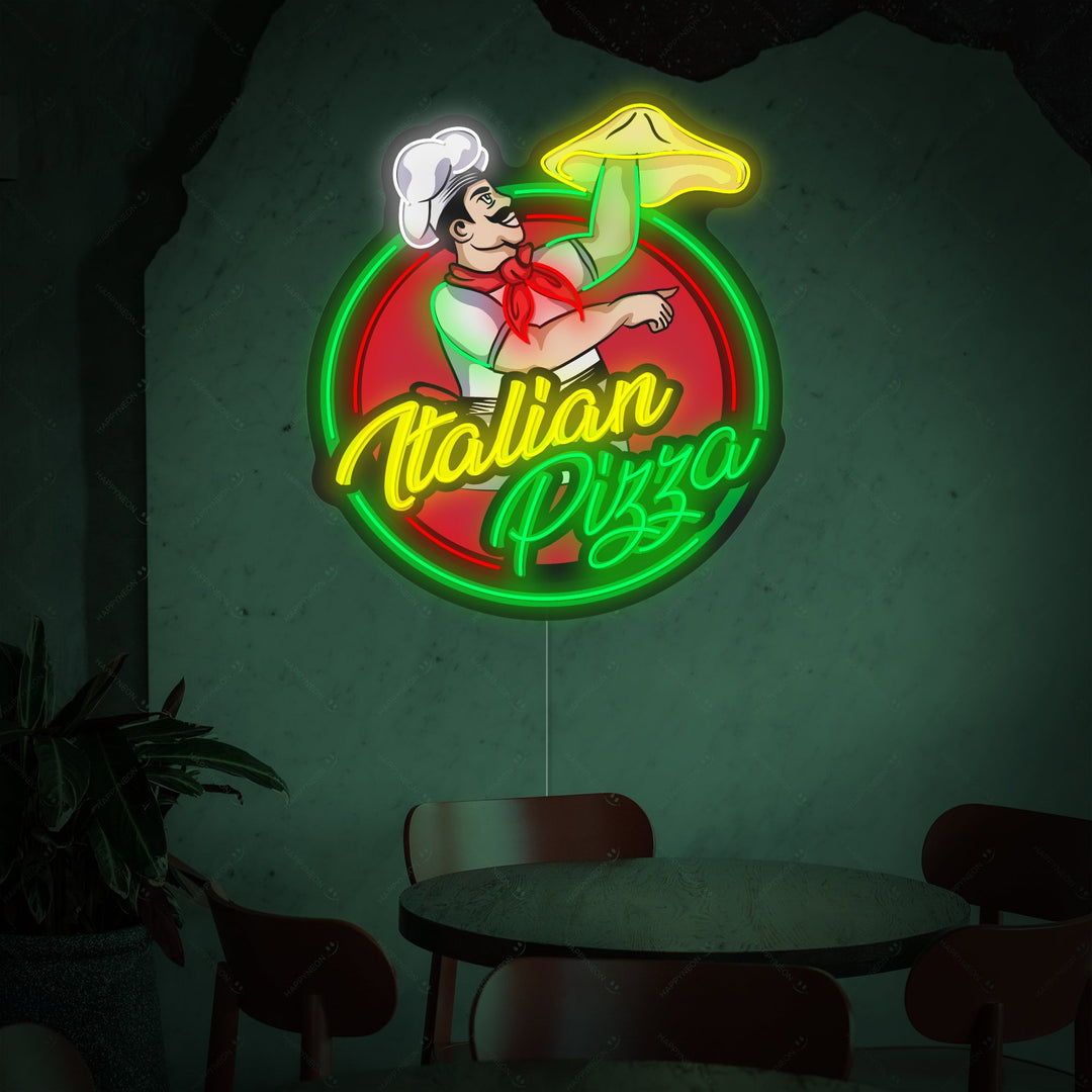 "Italian Pizza" Insegna al neon