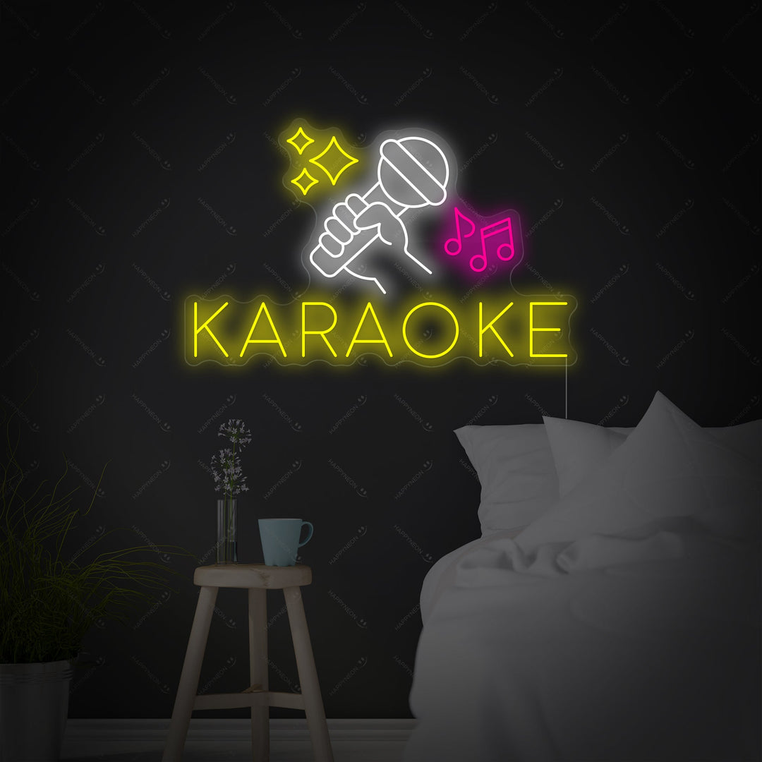"Karaoke" Insegna al neon