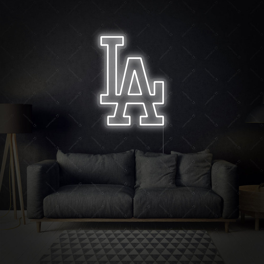 "LA" Insegna al neon
