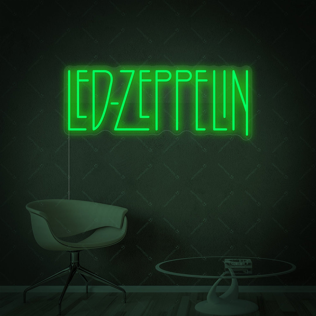 "LED Zeppelin" Insegna al neon