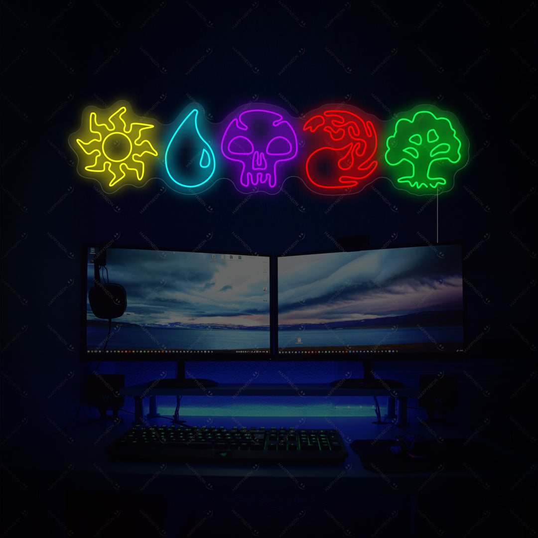 "Magic MTG" Insegna al neon