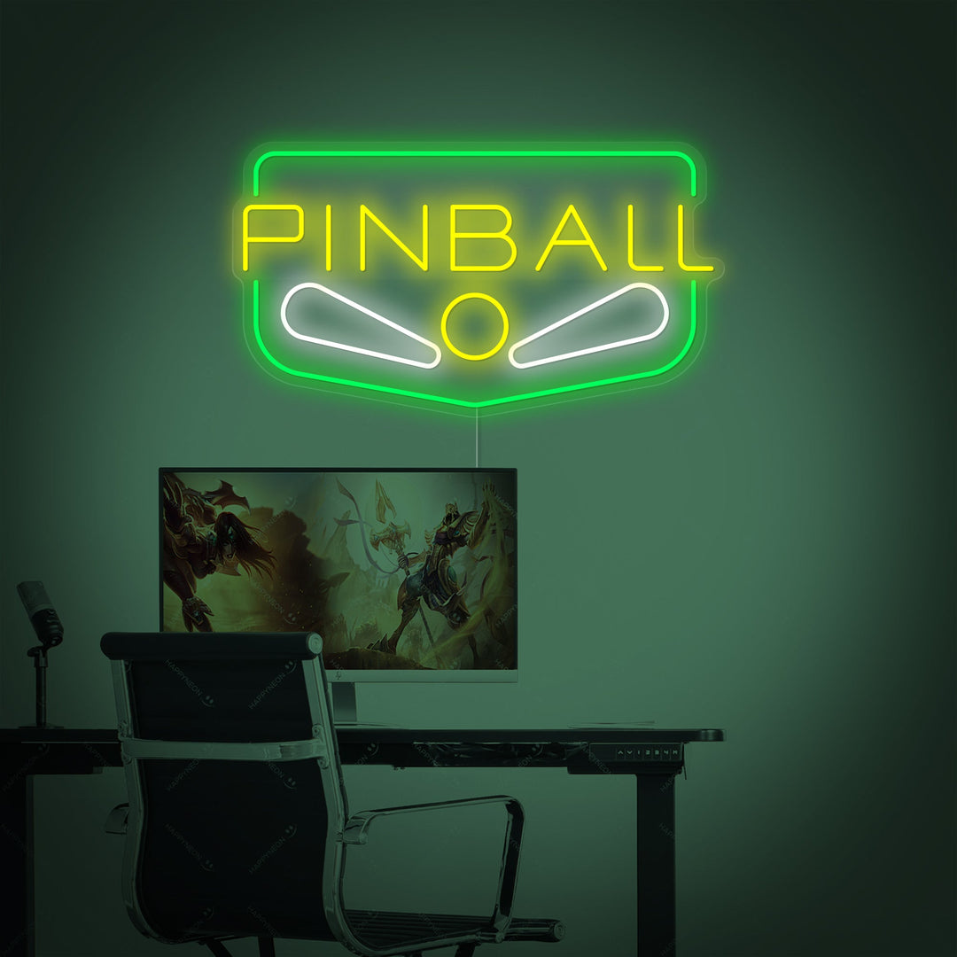 "Pinball" Insegna al neon