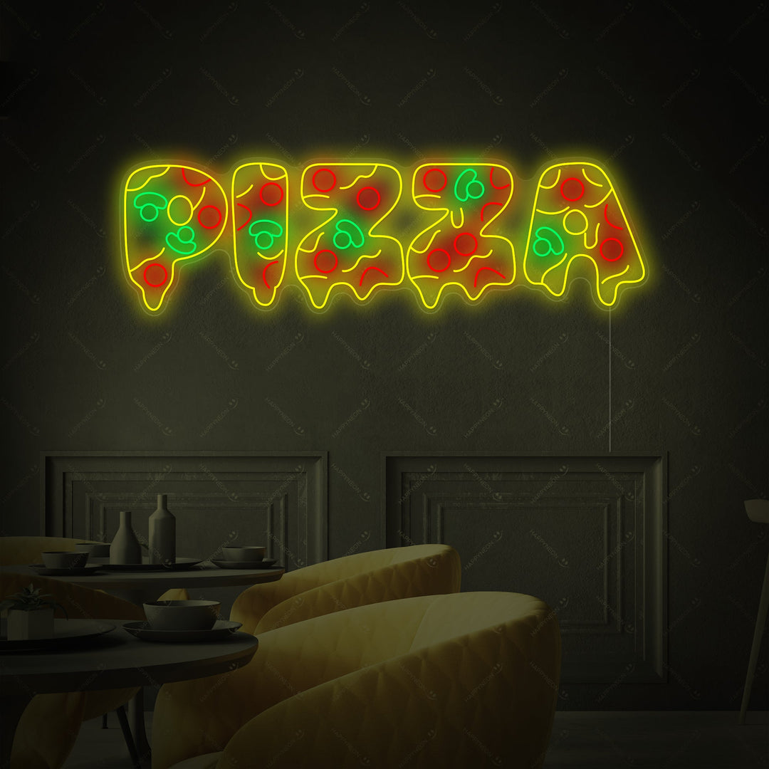 "Pizza" Insegna al neon