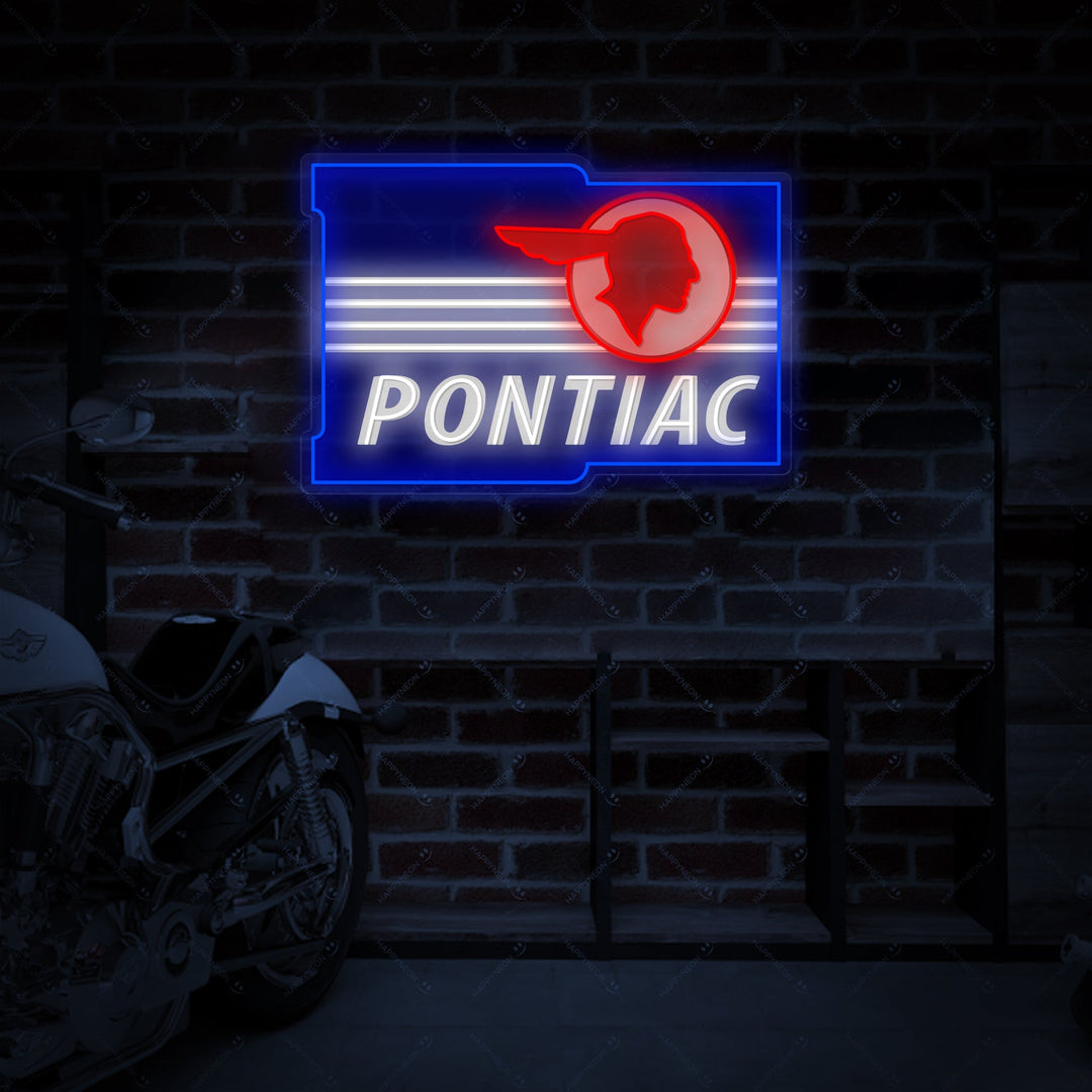 "Ponti-Car" Insegna al neon
