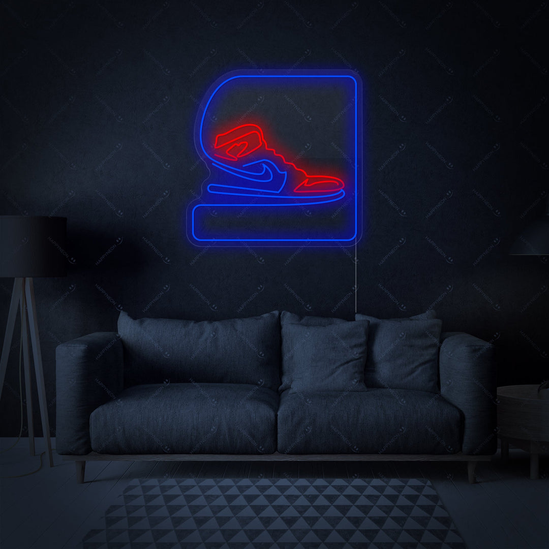 "Sneaker" Insegna al neon