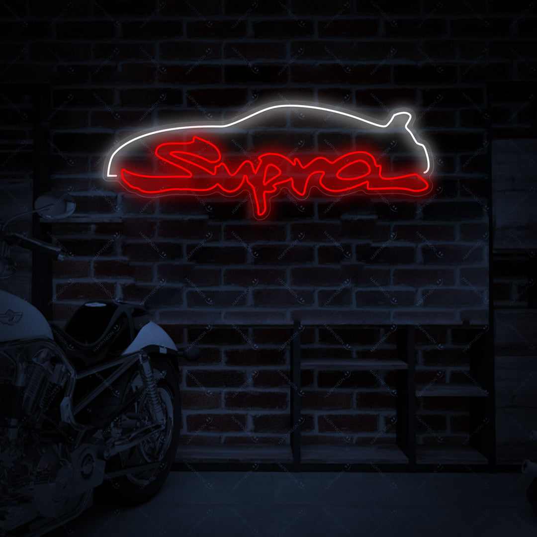 "Supra" Insegna al neon