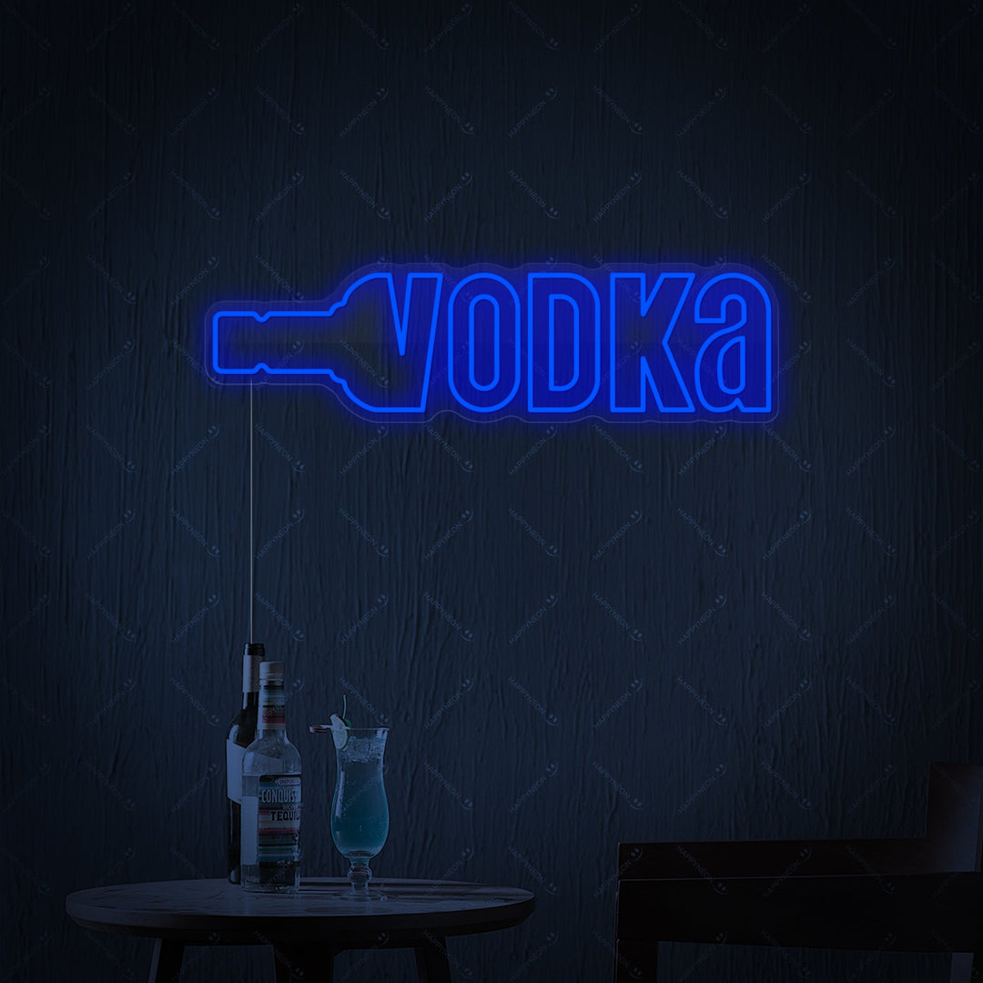 "Vodka" Insegna al neon