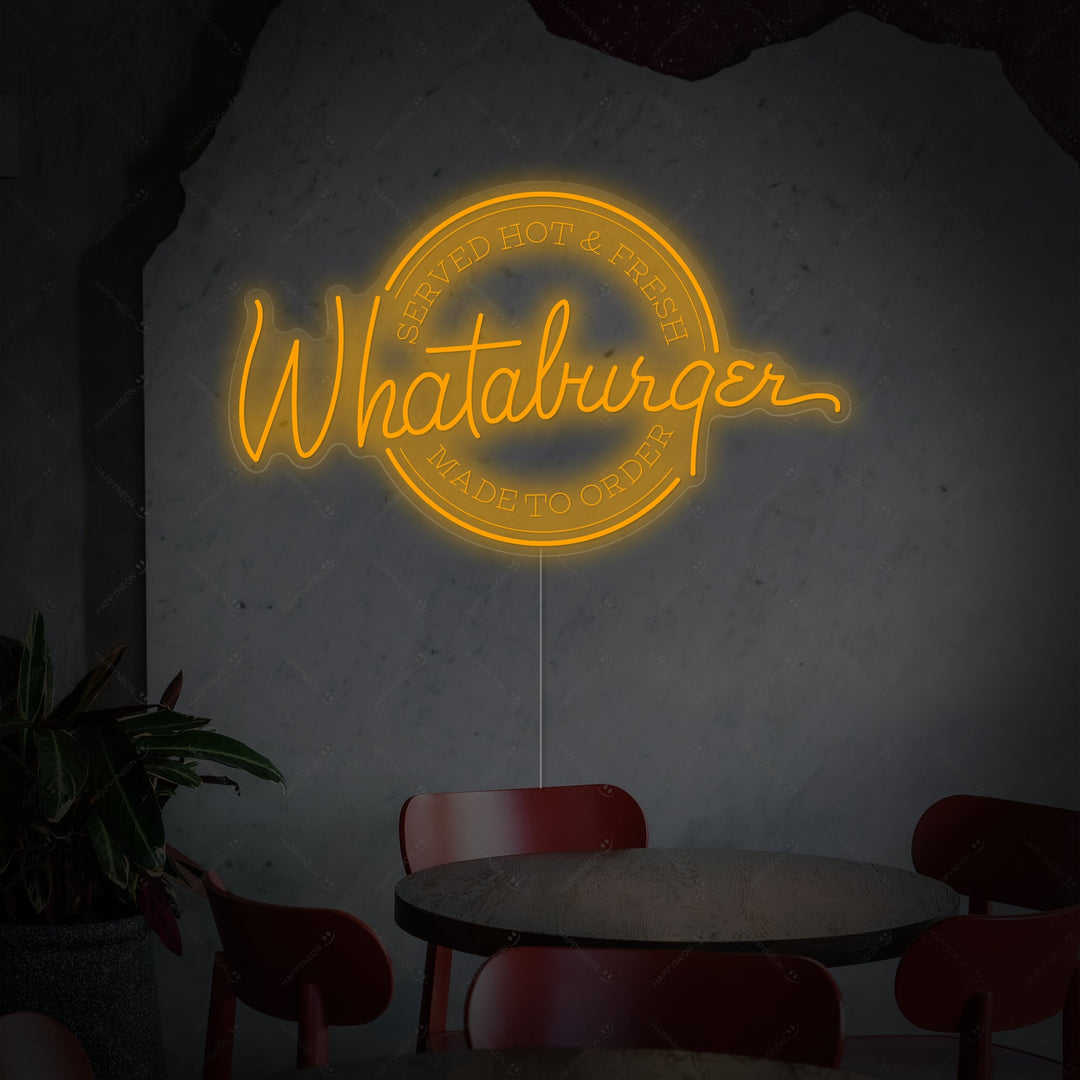 "Whataburger" Insegna al neon