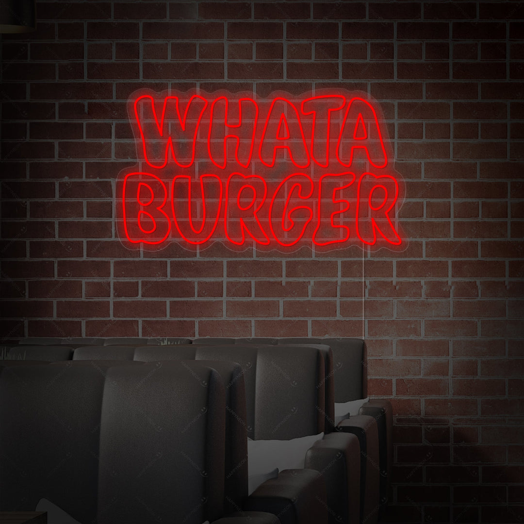 "Whataburger" Insegna al neon