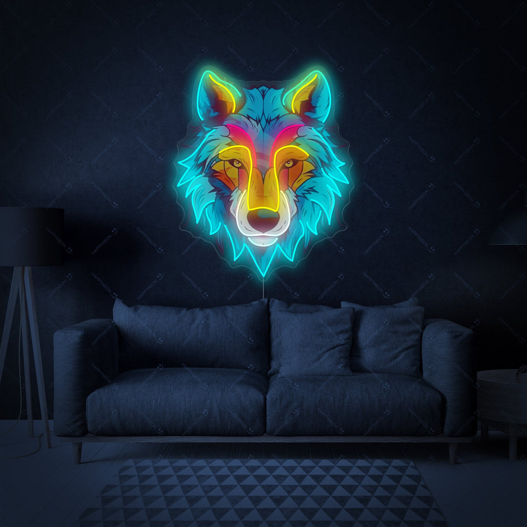 "Lupo" Insegna al neon