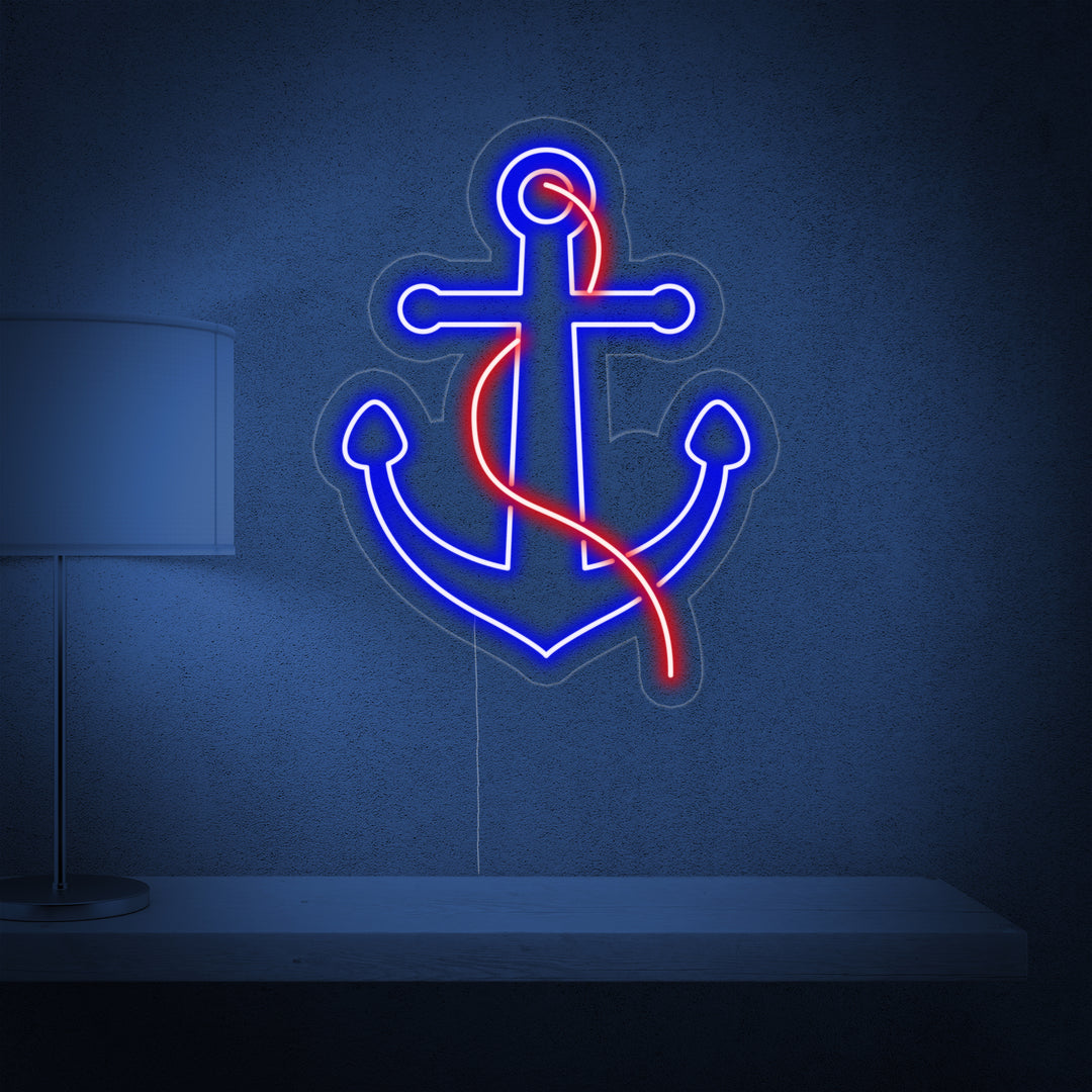 "Ancora" Insegna al neon