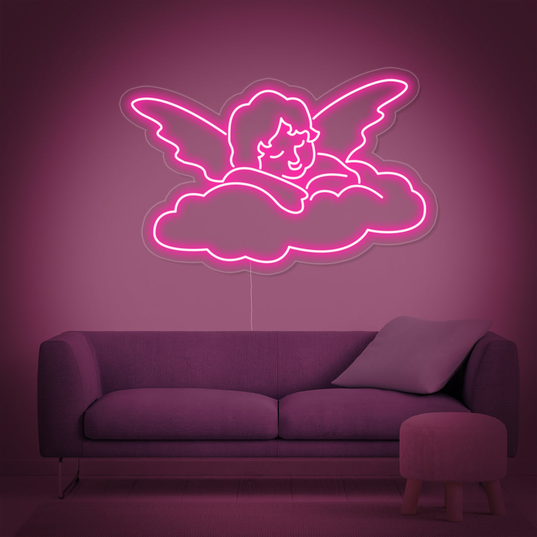 "Bambino Angelo" Insegna al neon