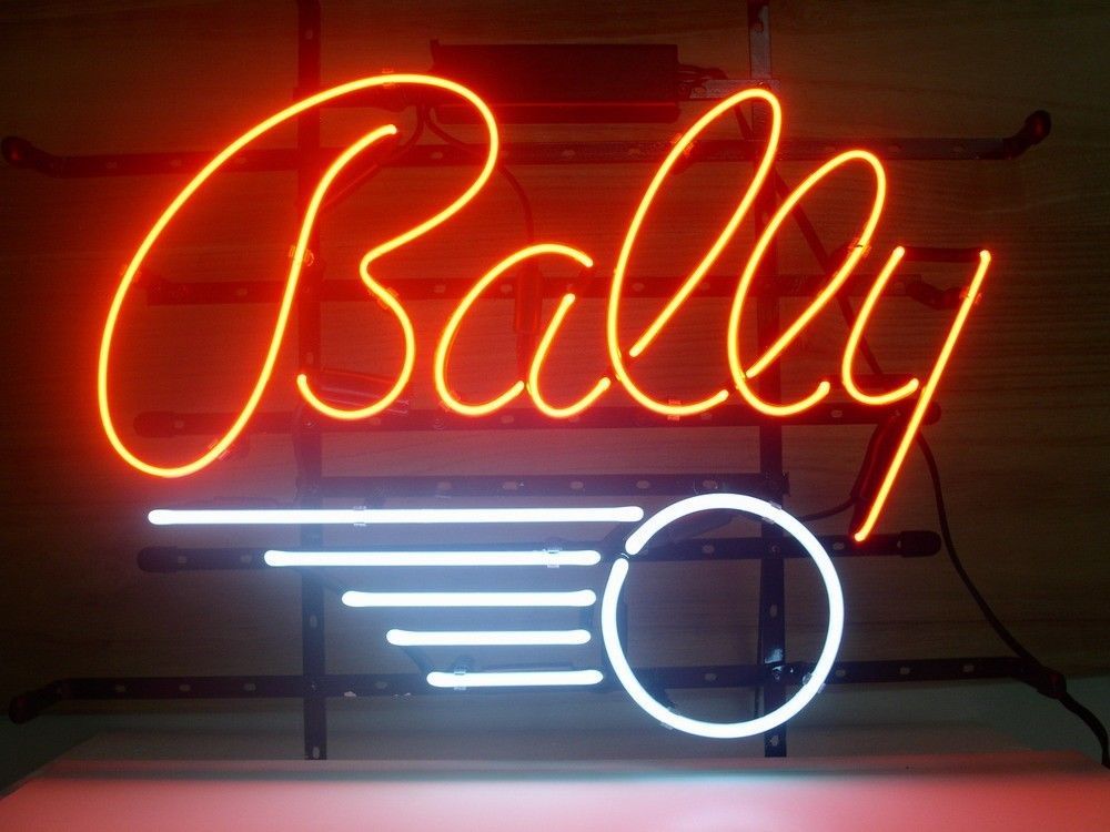 "Bally Flipper" Insegna al neon