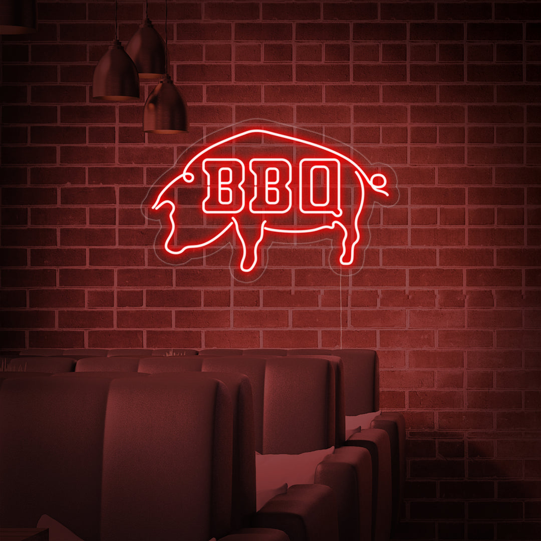 "BBQ" Insegna al neon