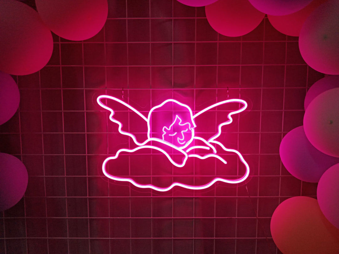 "Bambino Angelo" Insegna al neon (Inventario: 5 unità)