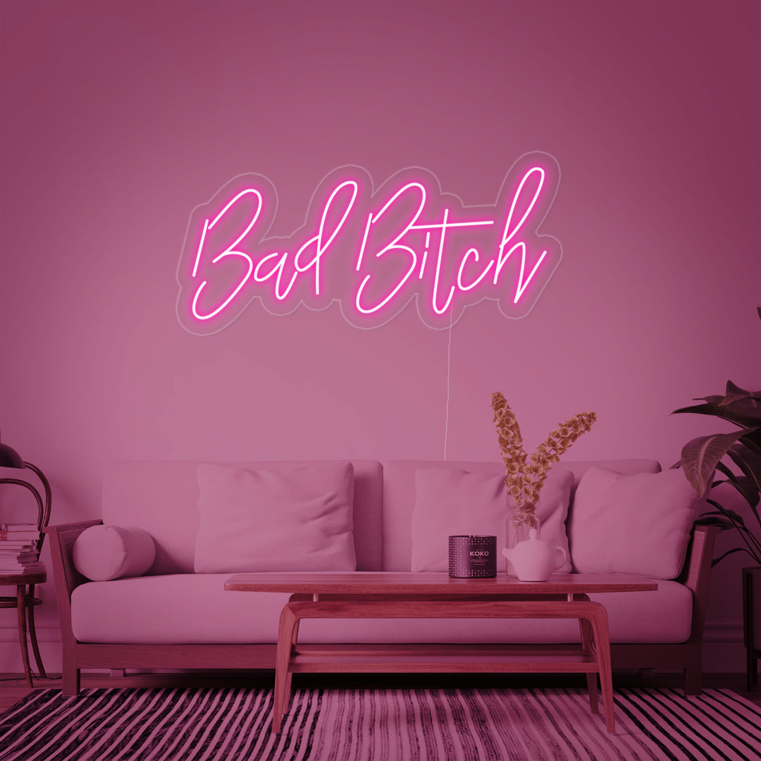 "Bad Bitch" Insegna al neon
