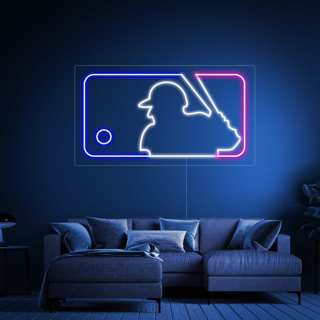 "Gioco Del Baseball" Insegna al neon