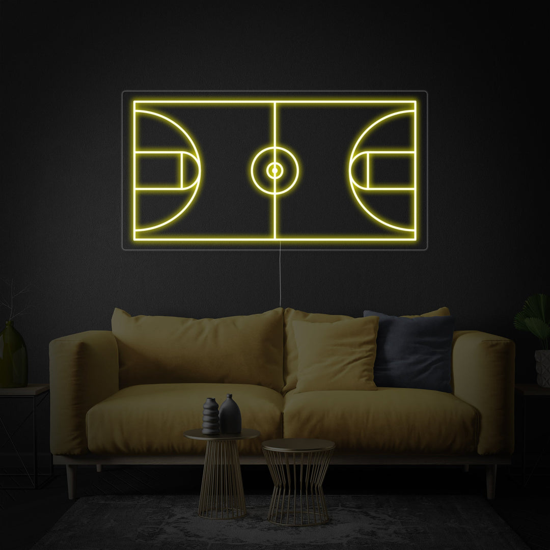 "Campo Da Basket" Insegna al neon