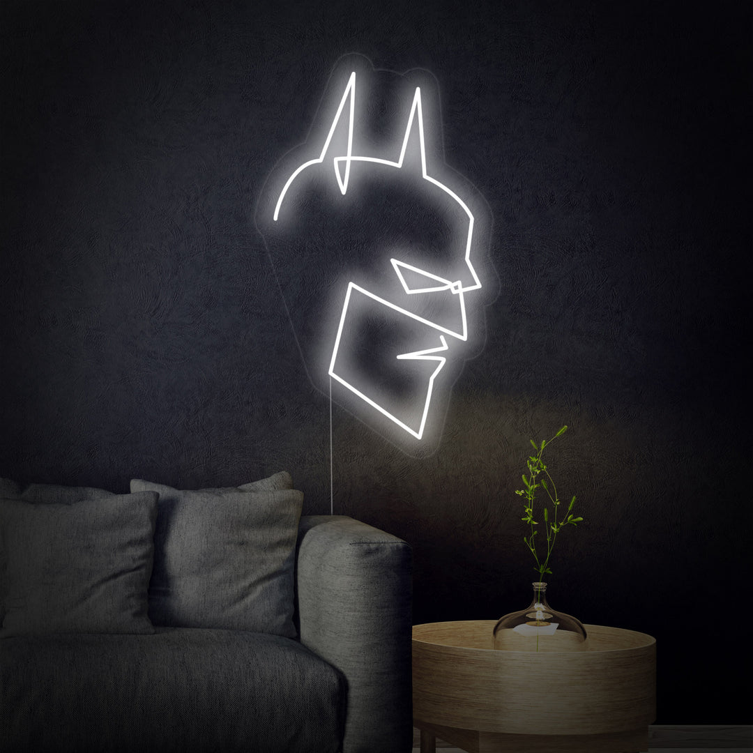 "Eroe Pipistrello" Insegna al neon