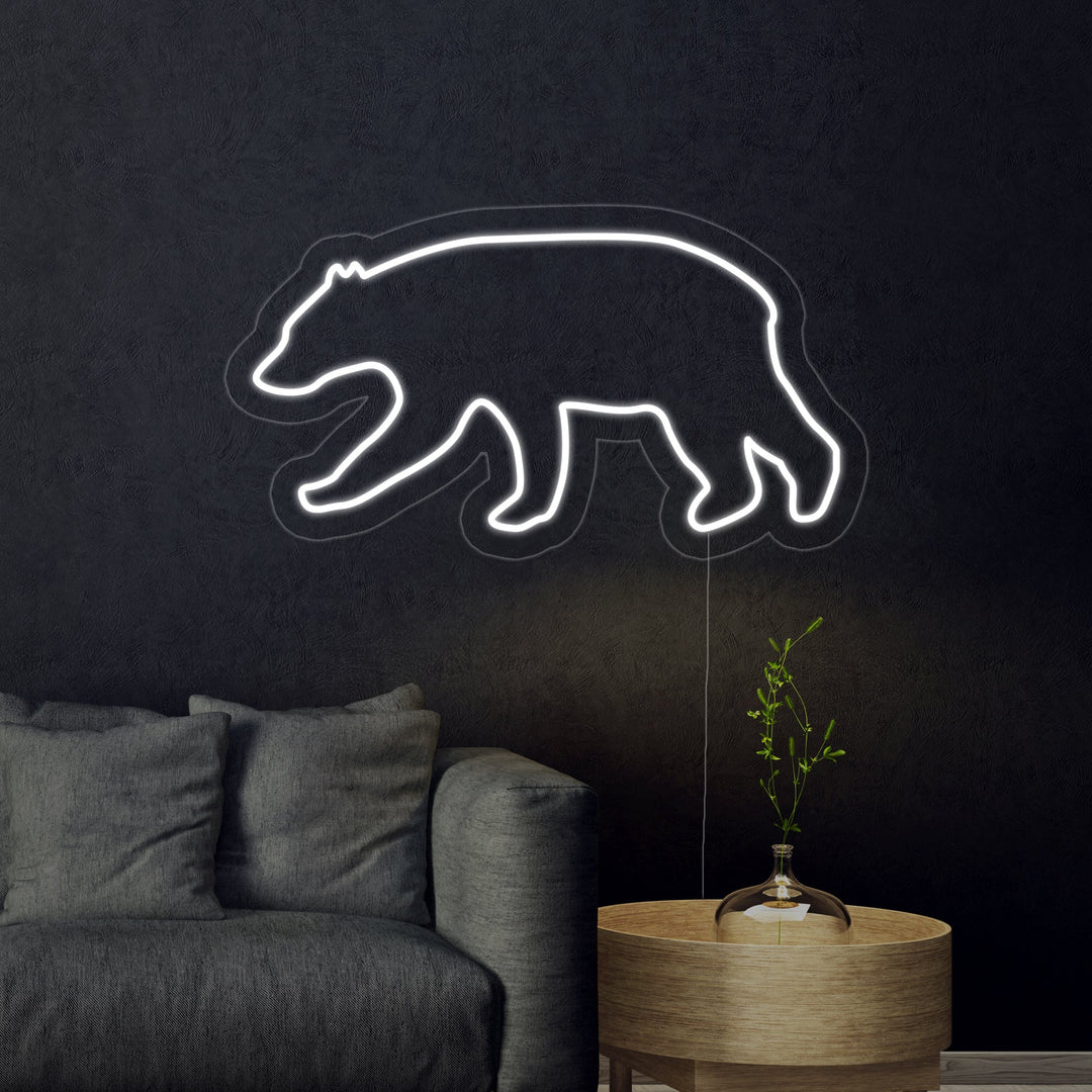 "Orso" Insegna al neon
