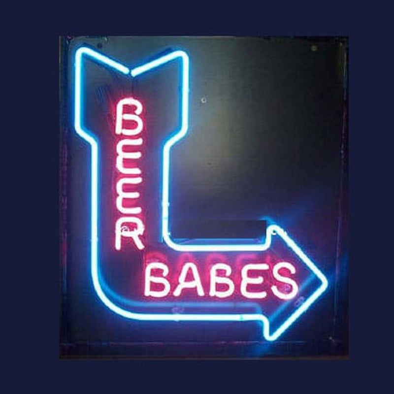 "Beer Babes" Insegna al neon