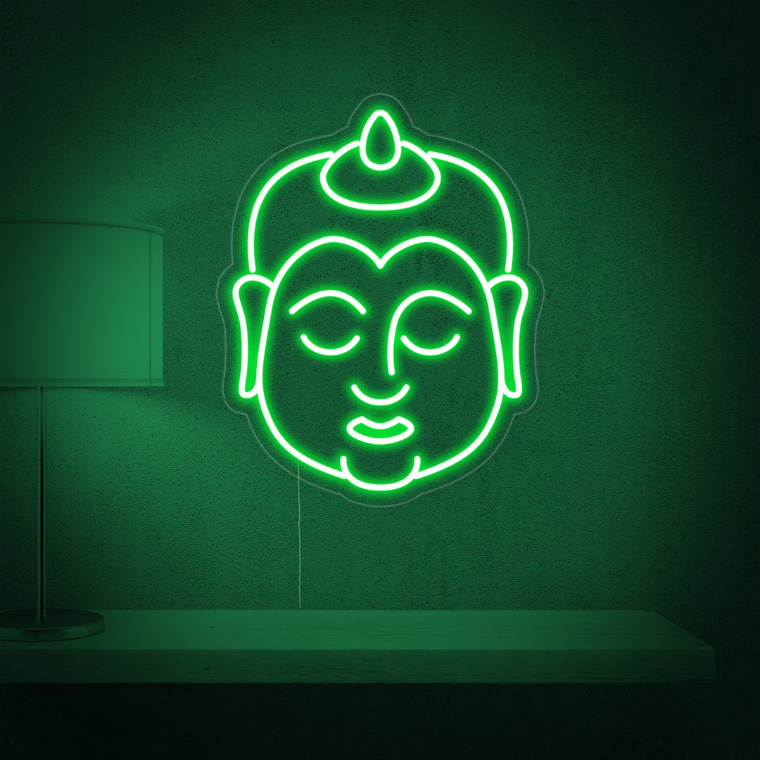 "Buddha" Insegna al neon