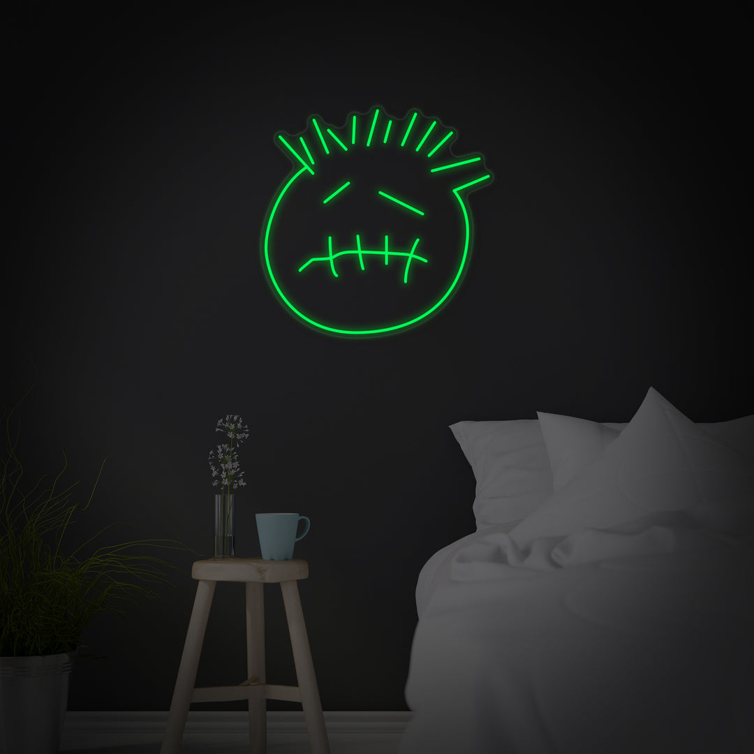 "Faccia Di Cactus Jack" Insegna al neon