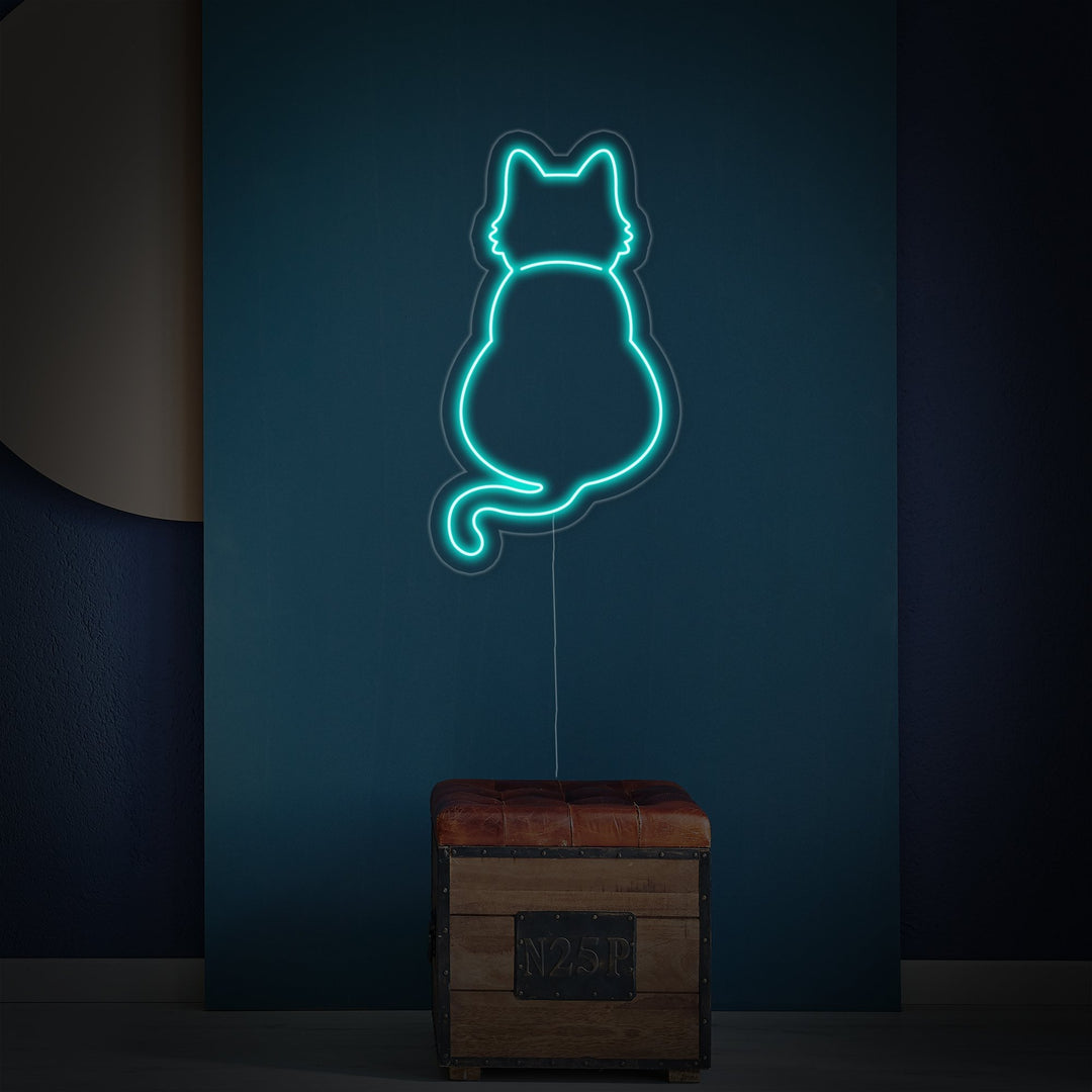 "Gatto" Insegna al neon