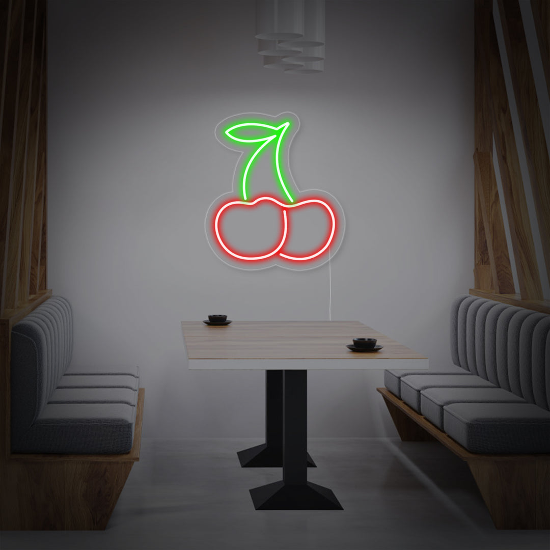 "Ciliegia" Insegna al neon