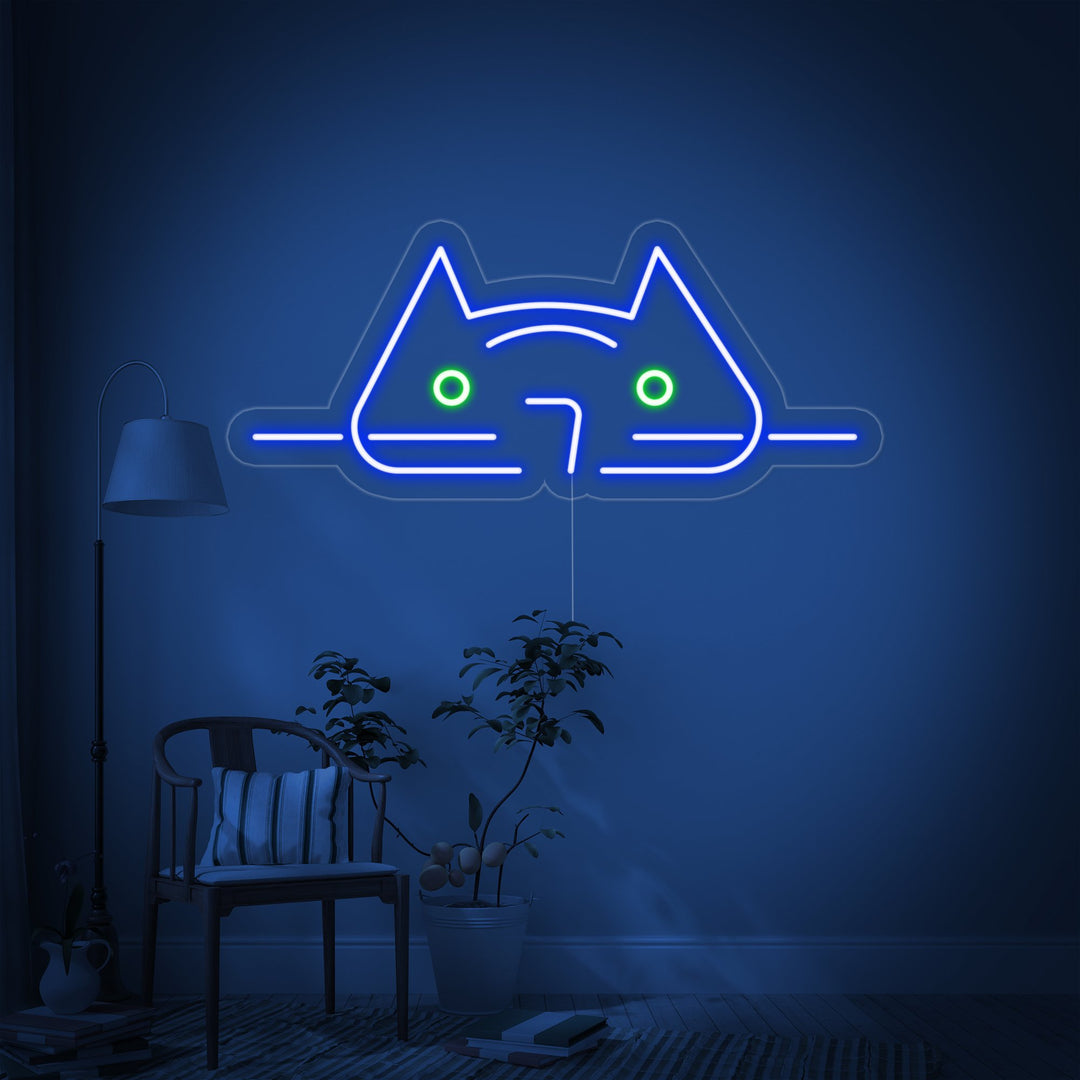 "Gatto Cool" Insegna al neon
