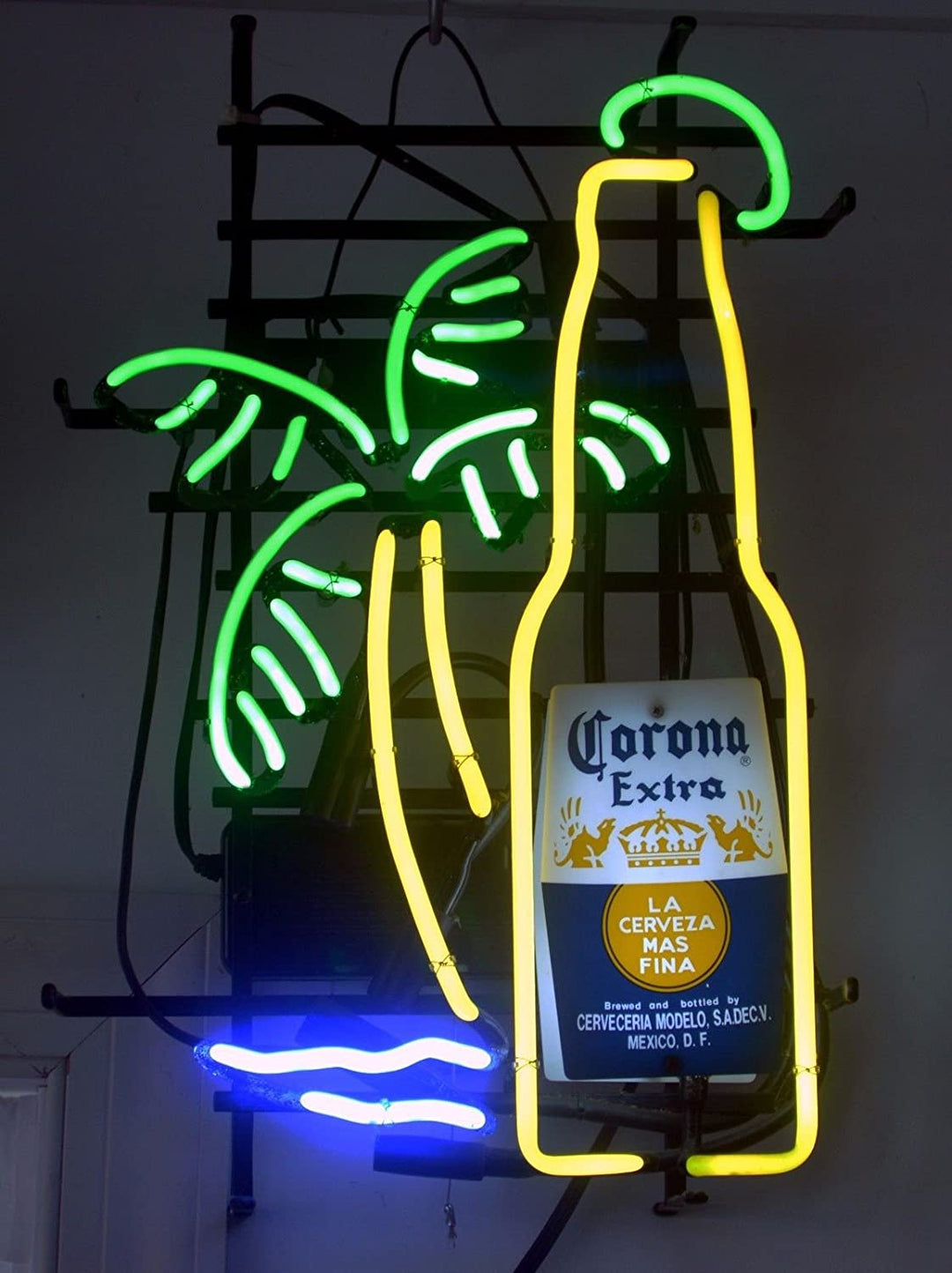 "Bottiglia Di Birra Birra Palma" Insegna al neon