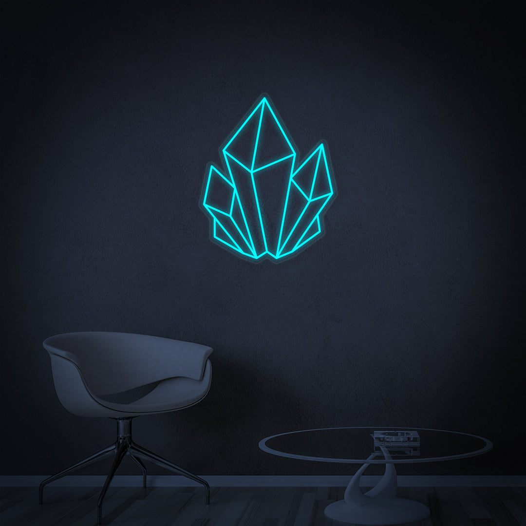 "Cristallo" Insegna al neon